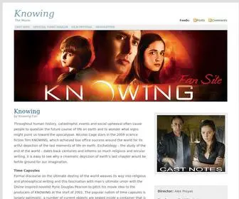 Knowing-Themovie.com(Knowing) Screenshot