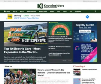 Knowinsider.com(Knowinsiders) Screenshot