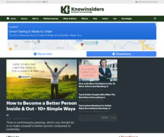 Knowinsiders.com(Knowledgement) Screenshot