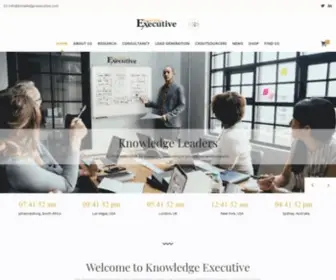 Knowledge-Executive.com(Knowledge Executive) Screenshot