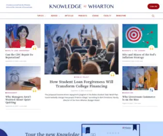 Knowledgeatwharton.com.es(Universia Knowledge@Wharton) Screenshot