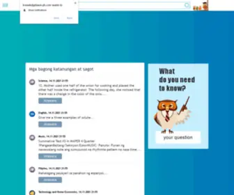 Knowledgebase-PH.com(Paglutas ng takdang aralin) Screenshot
