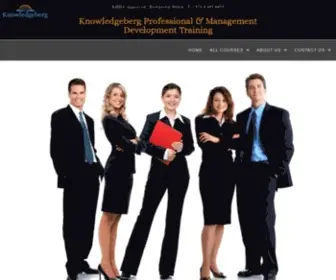 Knowledgeberg.com(Certification Training Institute) Screenshot