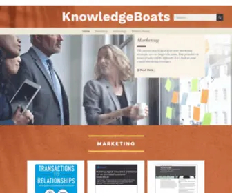 Knowledgeboats.com(Home) Screenshot