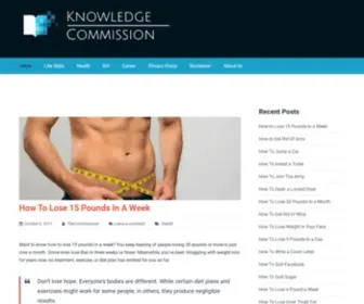 Knowledgecommission.org(On Life) Screenshot
