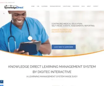 Knowledgedirectweb.com(Knowledge Direct LMS) Screenshot