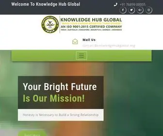 KnowledgehubGlobal.org(Knowledge Hub Global counseling) Screenshot