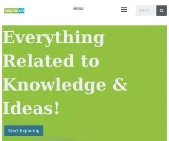 Knowledgeidea.com(Everything Related to Knowledge owl carousel) Screenshot
