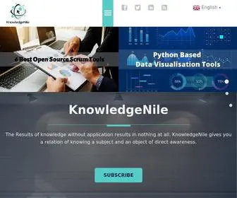 Knowledgenile.com(KnowledgeNile) Screenshot