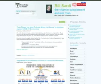 Knowledgeofhealth.com(Health news) Screenshot