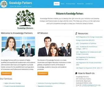 Knowledgepartners.org(Knowledge Partners) Screenshot