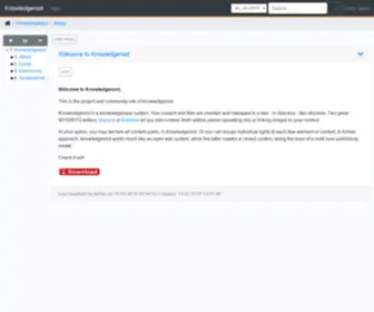 Knowledgeroot.org(Knowledgeroot) Screenshot