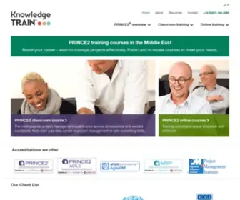 Knowledgetrain.co(PRINCE2 Training Courses) Screenshot