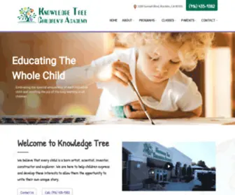 Knowledgetreekids.com(Knowledge Tree Children's Academy) Screenshot