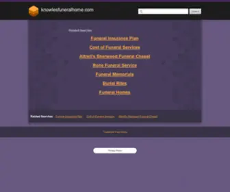 Knowlesfuneralhome.com(Knowlesfuneralhome) Screenshot