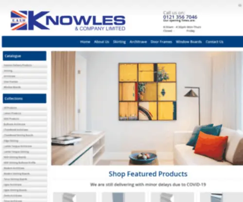Knowlesskirting.co.uk(Knowles Skirting & Architrave) Screenshot