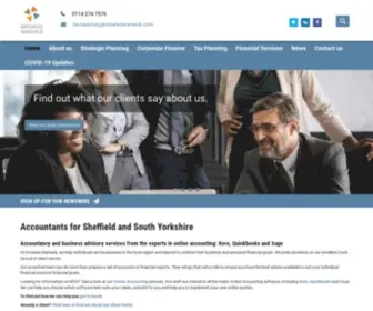 Knowleswarwick.com(Accountants in Sheffield & South Yorkshire) Screenshot