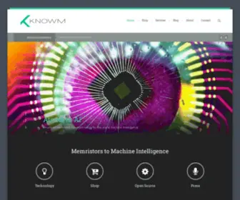 Knowm.org(Neuro-memristive Artificial Intelligence) Screenshot