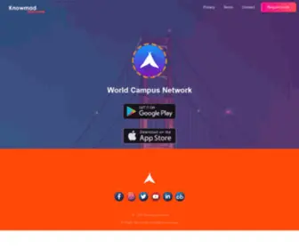 Knowmad.app(World's First & Largest Campus Community) Screenshot