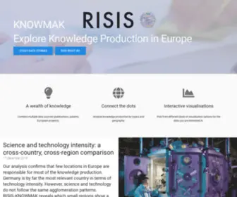 Knowmak.eu(Knowledge in the Making in the European Society) Screenshot