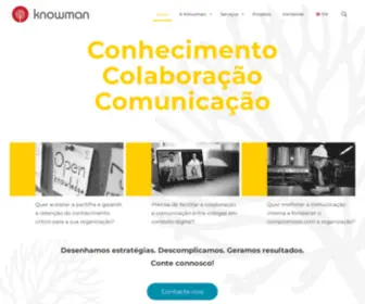 Knowman.pt(Conhecimento, Colaboração e Comunicação) Screenshot