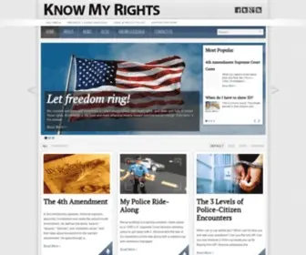 Knowmyrights.org(Know My Rights) Screenshot