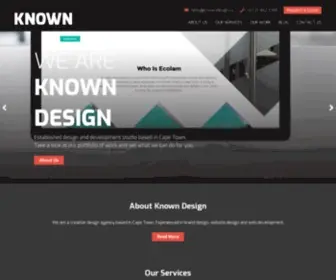 Knowndesign.co(Known Design Co) Screenshot