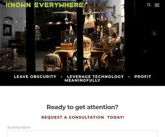 Knowneverywhere.com(Digital Marketing & Media Consultancy) Screenshot