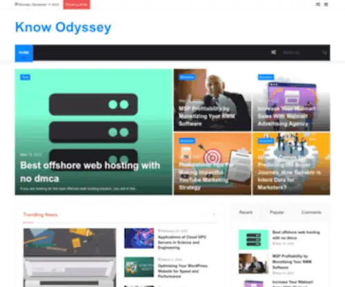 Knowodyssey.com(Know Odyssey) Screenshot