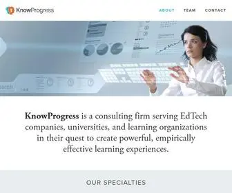 Knowprogress.com(KnowProgress) Screenshot