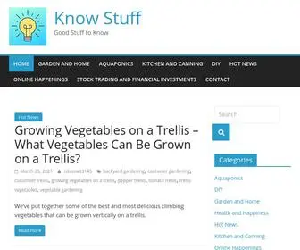 Knowstuf.com(Know Stuff) Screenshot