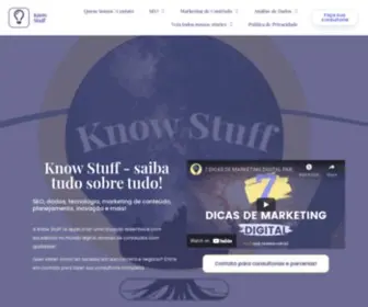 Knowstuff.com.br(Know Stuff) Screenshot