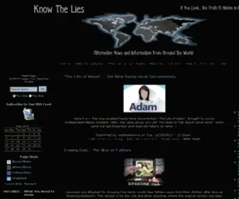 Knowthelies.com(Lies The Know) Screenshot