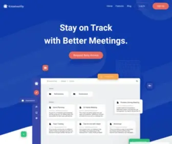 Knowtworthy.com(Meetings suck. But they don’t have to. Knowtworthy) Screenshot