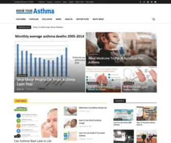 Knowyourasthma.com(Know Your Asthma) Screenshot