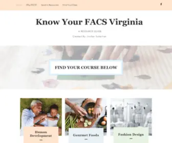 Knowyourfacsva.com(Vafacs) Screenshot