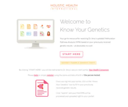 Knowyourgenetics.com(Know Your Genetics) Screenshot