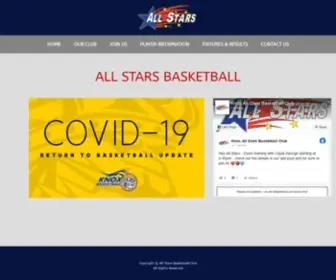 Knoxallstars.org.au(All Stars Basketball Club Inc) Screenshot