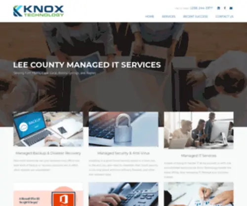 Knoxbusinesssolutions.com(Knox Business Solutions) Screenshot