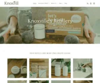 Knoxfill.com(Knoxville Zero Waste Store) Screenshot