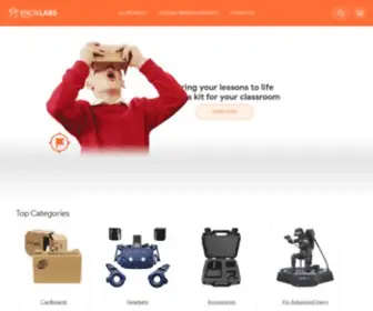 Knoxlabs.com(Knoxlabs VR Marketplace) Screenshot