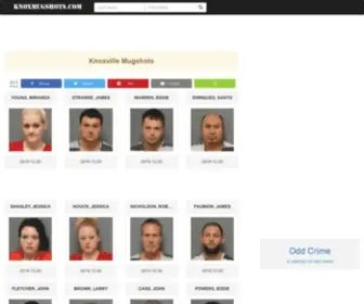 Knoxmugshots.com Screenshot