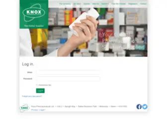 Knoxonlineordering.com(Your Global Pharmaceutical Provider) Screenshot