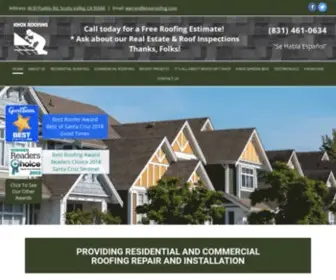 Knoxroofing.com(Roofing Contractor) Screenshot