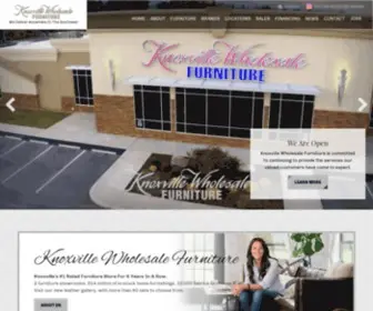 Knoxvillewholesalefurniture.com(Knoxville Wholesale Furniture) Screenshot