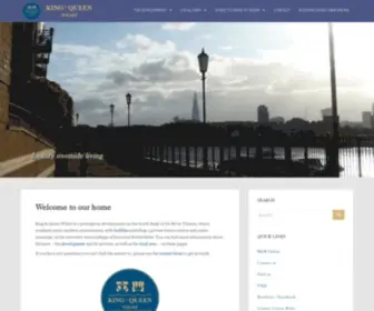 KNQW.com(Luxury living on the Rotherhithe peninsula) Screenshot