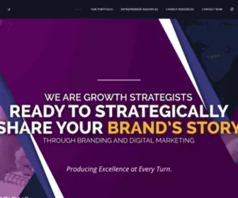 Knragency.com(A branding and digital marketing agency) Screenshot