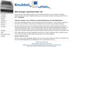 Knubbelmac.de(Weil weniger manchmal mehr ist) Screenshot