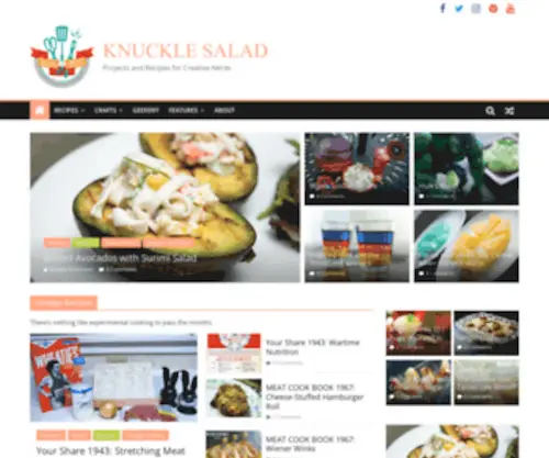 Knucklesalad.com(Knuckle Salad) Screenshot