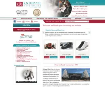 Knueppels.com(Knueppel HealthCare Services) Screenshot